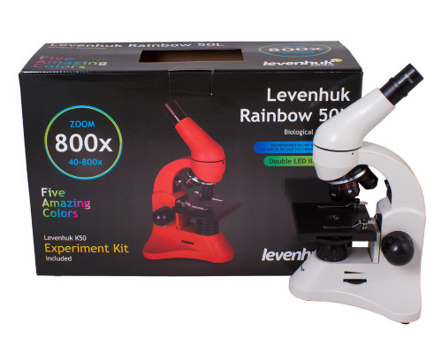 Мікроскоп Levenhuk Rainbow 50L Moonstone