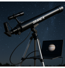 Телескоп Grand X 800/60 з астрокамерою